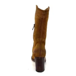 king 8212 Daim Camel*Femme Santiags