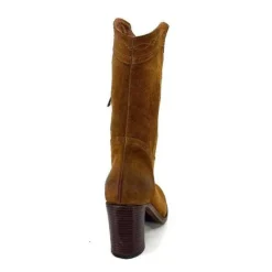 king 8212 Daim Camel*Femme Santiags