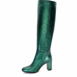 l'arianna St1689 Cuir Metal Vert*Femme Bottes