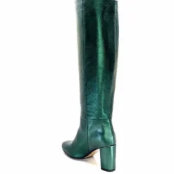 l'arianna St1689 Cuir Metal Vert*Femme Bottes