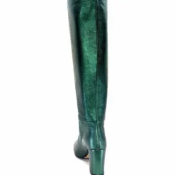 l'arianna St1689 Cuir Metal Vert*Femme Bottes