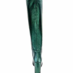 l'arianna St1689 Cuir Metal Vert*Femme Bottes