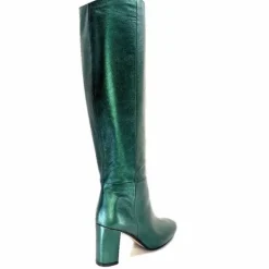 l'arianna St1689 Cuir Metal Vert*Femme Bottes