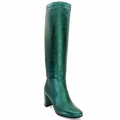 l'arianna St1689 Cuir Metal Vert*Femme Bottes