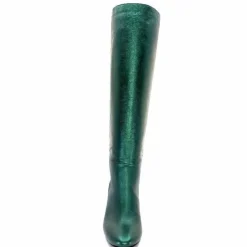 l'arianna St1689 Cuir Metal Vert*Femme Bottes