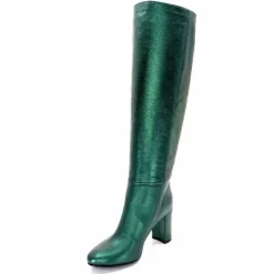 l'arianna St1689 Cuir Metal Vert*Femme Bottes