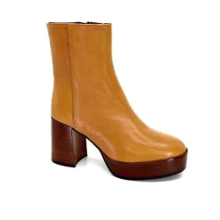 l'arianna Tr1556 Cuir Camel*Femme Bottines