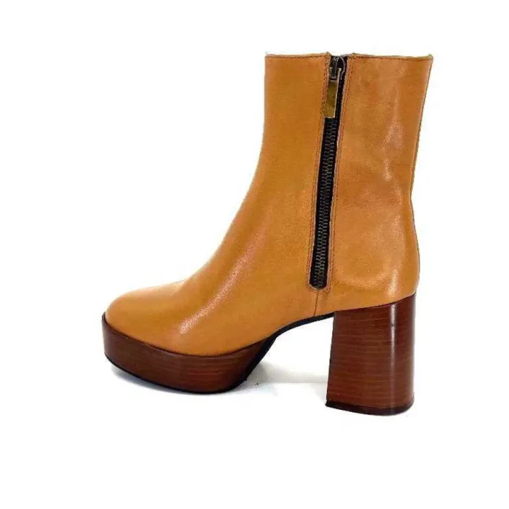 l'arianna Tr1556 Cuir Camel*Femme Bottines