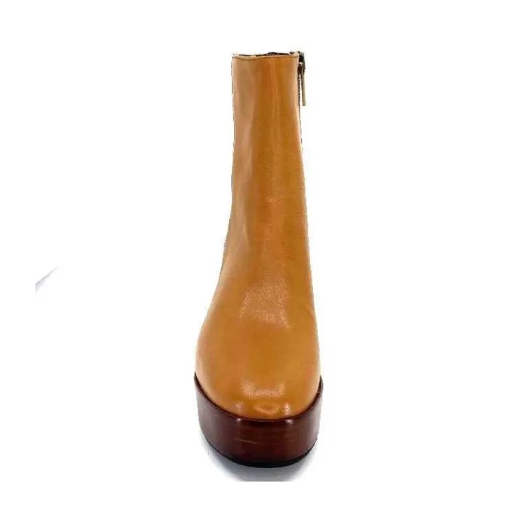 l'arianna Tr1556 Cuir Camel*Femme Bottines