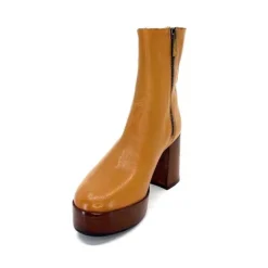 l'arianna Tr1556 Cuir Camel*Femme Bottines
