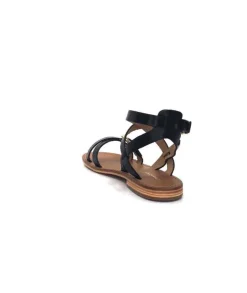 Les Tropéziennes par M.Belarbi Les Tropeziennes 42762 Hepana Cuir Noir*Femme Sandales