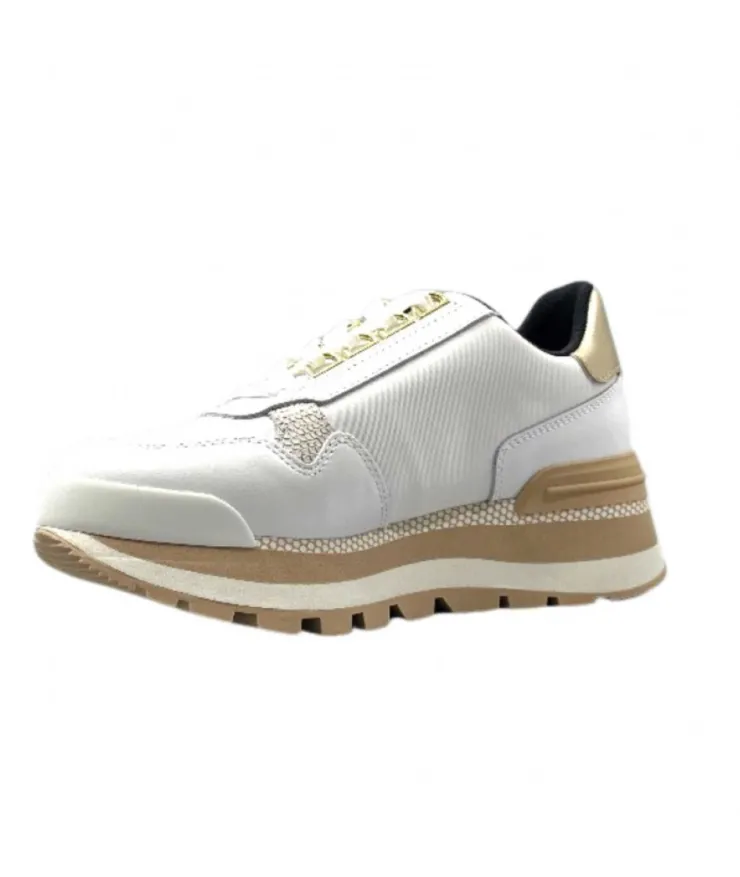 Liu.Jo Ba3121 Blanc & Or*Femme Baskets