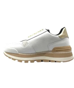 Liu.Jo Ba3121 Blanc & Or*Femme Baskets