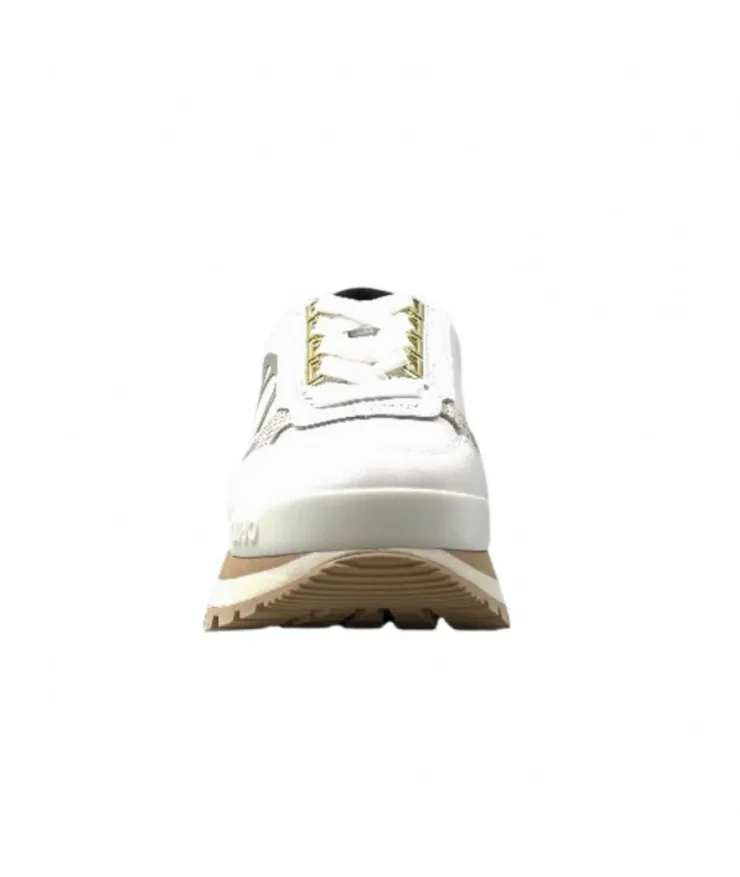 Liu.Jo Ba3121 Blanc & Or*Femme Baskets