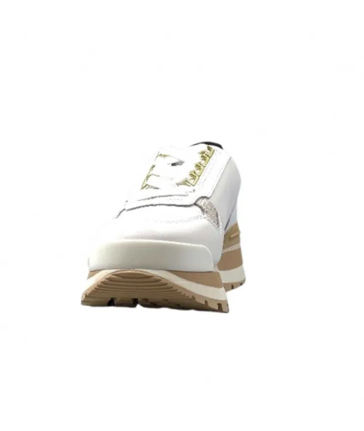Liu.Jo Ba3121 Blanc & Or*Femme Baskets