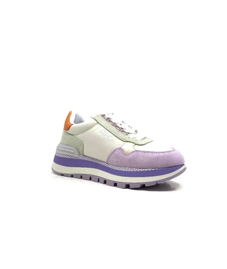 Liu.Jo Ba3115 Pistache Lilas*Femme Baskets