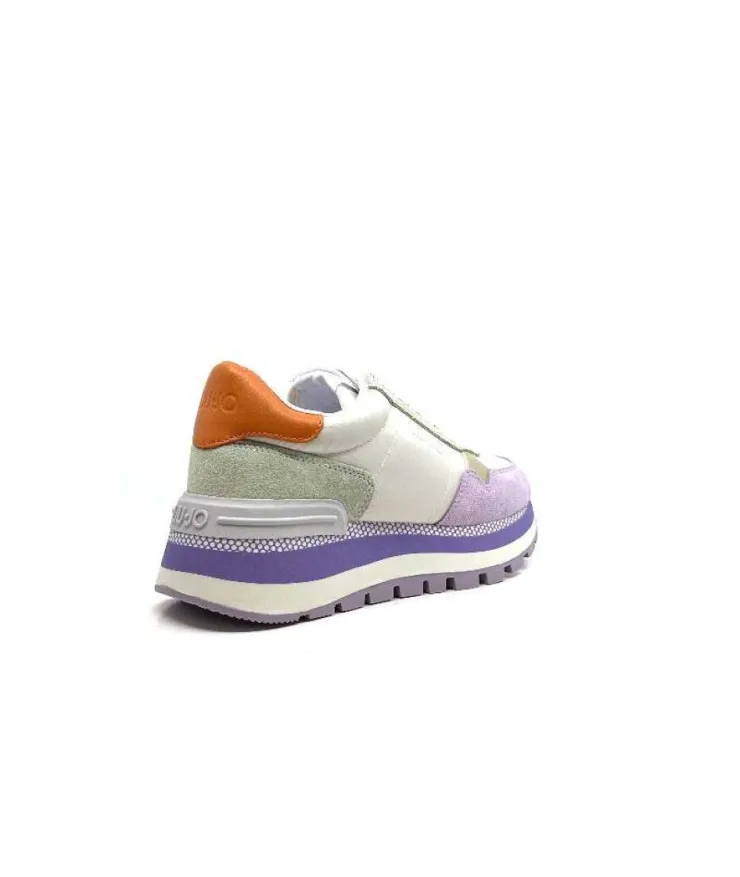 Liu.Jo Ba3115 Pistache Lilas*Femme Baskets