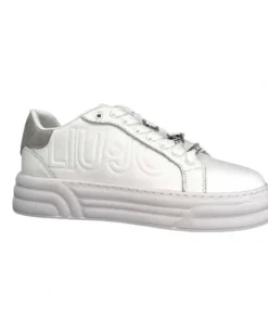 Liu.Jo Ba3005Px3320 Cuir Blanc*Femme Baskets