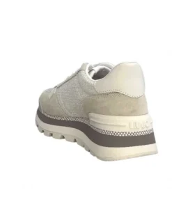 Liu.Jo Ba3119Px0270 Daim Textile Blanc*Femme Baskets