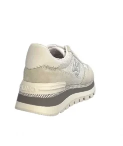 Liu.Jo Ba3119Px0270 Daim Textile Blanc*Femme Baskets