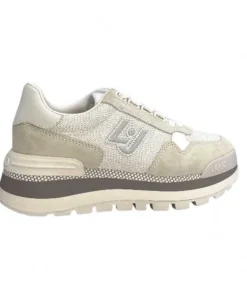 Liu.Jo Ba3119Px0270 Daim Textile Blanc*Femme Baskets