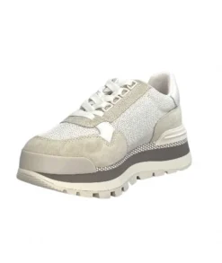 Liu.Jo Ba3119Px0270 Daim Textile Blanc*Femme Baskets