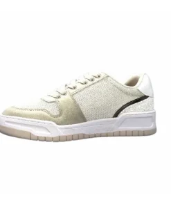 Liu.Jo Ba3093Tx306 Suede Textile Blanc Glitter*Femme Baskets