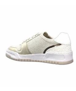 Liu.Jo Ba3093Tx306 Suede Textile Blanc Glitter*Femme Baskets