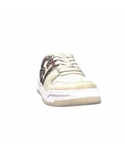 Liu.Jo Ba3093Tx306 Suede Textile Blanc Glitter*Femme Baskets