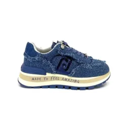 Liu.Jo Bf3087 Amazing 20 Textile Denim*Femme Baskets