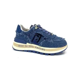 Liu.Jo Bf3087 Amazing 20 Textile Denim*Femme Baskets
