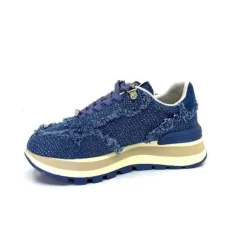 Liu.Jo Bf3087 Amazing 20 Textile Denim*Femme Baskets