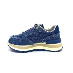 Liu.Jo Bf3087 Amazing 20 Textile Denim*Femme Baskets