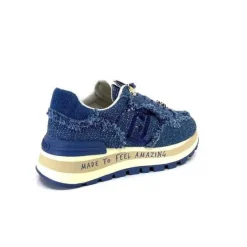 Liu.Jo Bf3087 Amazing 20 Textile Denim*Femme Baskets