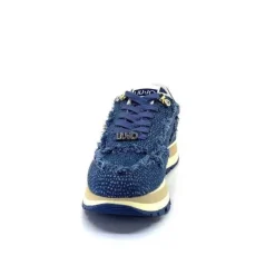 Liu.Jo Bf3087 Amazing 20 Textile Denim*Femme Baskets