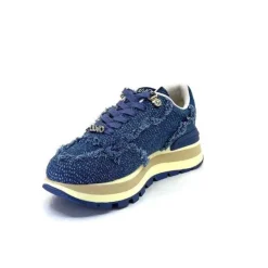 Liu.Jo Bf3087 Amazing 20 Textile Denim*Femme Baskets