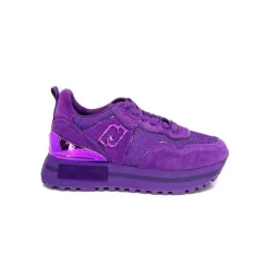 Liu.Jo Lui.Jo Bf3011 Daim Purple*Femme Baskets
