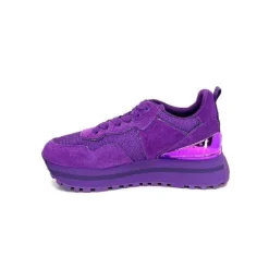 Liu.Jo Lui.Jo Bf3011 Daim Purple*Femme Baskets
