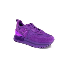 Liu.Jo Lui.Jo Bf3011 Daim Purple*Femme Baskets