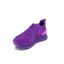 Liu.Jo Lui.Jo Bf3011 Daim Purple*Femme Baskets