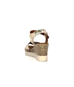 Lune & L'autre Clemtine Cuir Or*Femme Plateformes