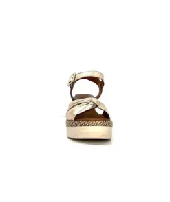 Lune & L'autre Clemtine Cuir Or*Femme Plateformes
