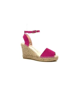 macarena Carla 92 Daim Magenta*Femme Plateformes
