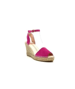 macarena Carla 92 Daim Magenta*Femme Plateformes