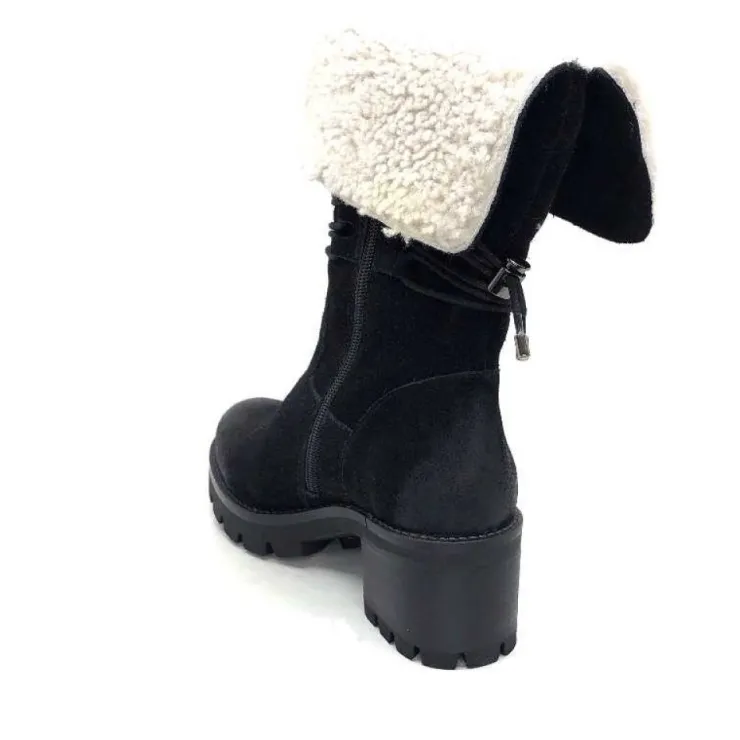 Manas 21038 Daim Noir*Femme Fourrées