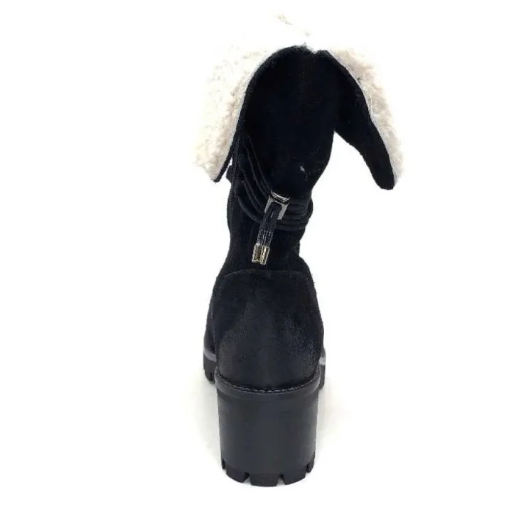 Manas 21038 Daim Noir*Femme Fourrées