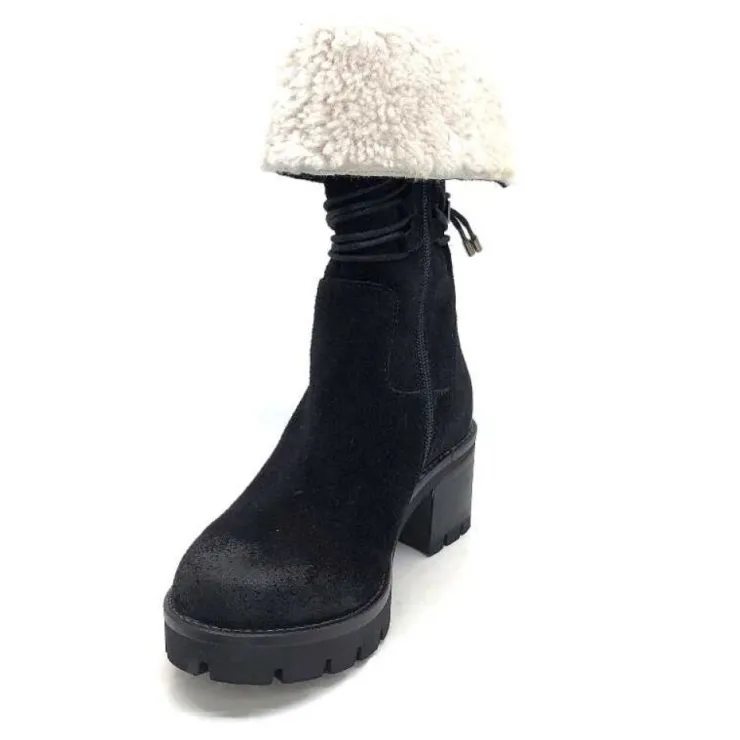 Manas 21038 Daim Noir*Femme Fourrées