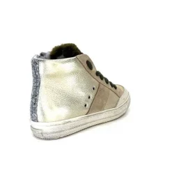 Méliné Meline Bup1151 Cuir Dore*Femme Baskets