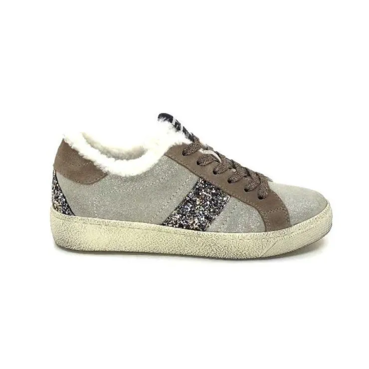 Méliné Meline Car 1420 14064 Cuir Sabbia*Femme Baskets