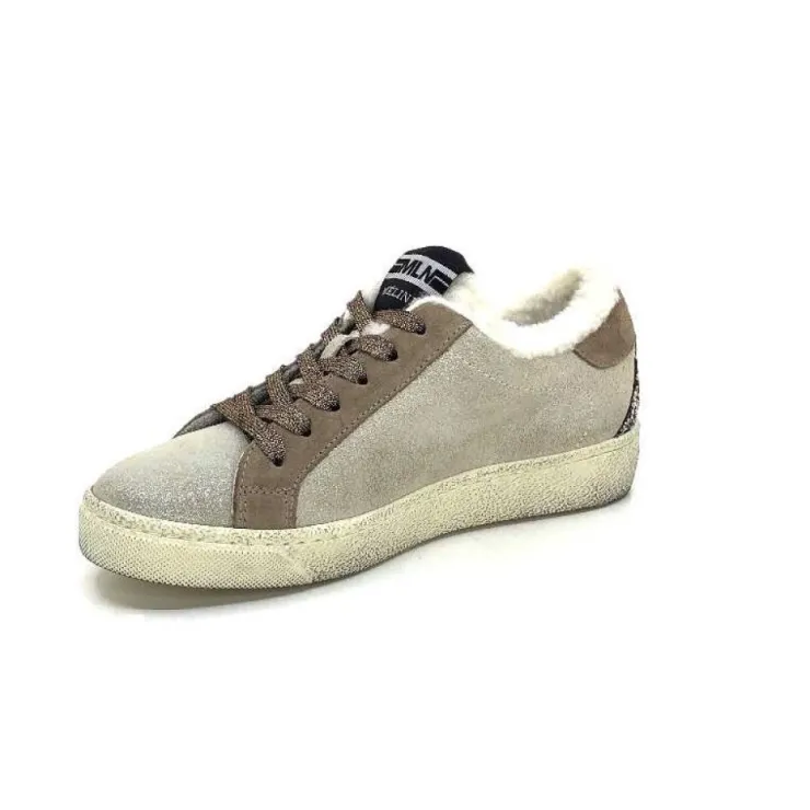 Méliné Meline Car 1420 14064 Cuir Sabbia*Femme Baskets